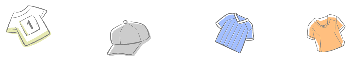 子供のための野球・サッカー・ラグビースポーツチーム応援団